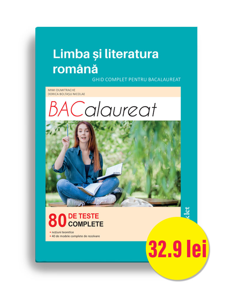 very Menda City Saga Pachet Bacalaureat - Limba Română (I) - Editura Booklet