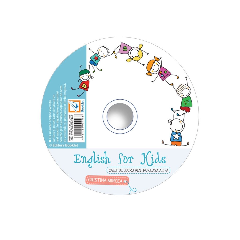 CD audio English for kids - clasa a II-a - Editura Booklet