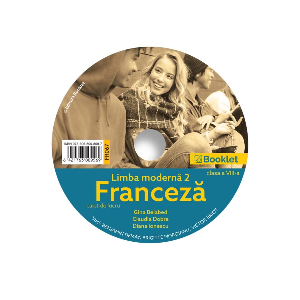 CD audio pentru Limba modernă 2 Franceză - caiet de lucru pentru