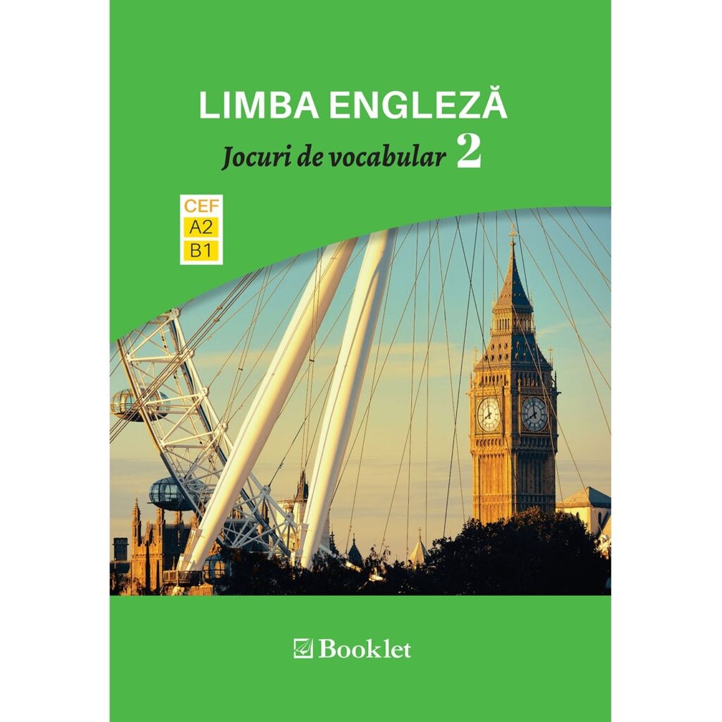Limba Engleza - Jocuri de vocabular 2 A2-B1 - Editura Booklet