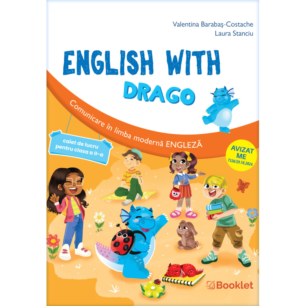 English with Drago - caiet de lucru pentru clasa a II-a - Editura