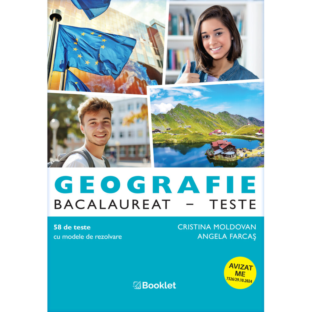 Geografie. Bacalaureat. Teste - Editura Booklet